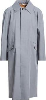 Marni Grey cotton overcoat & trench coat