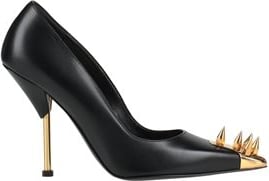 Alexander McQueen Black leather pump