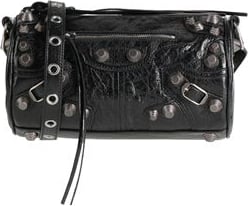 Balenciaga Black leather cross-body bag