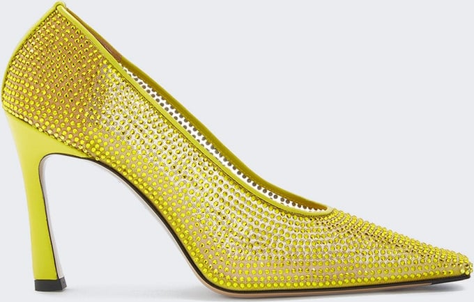 The Attico Juno Pump Yellow