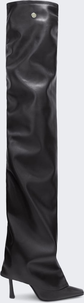 The Attico ROBIN OTK THIGH HIGH 95MM BLACK