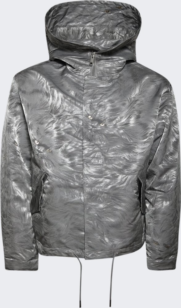 Givenchy FISHTAIL PARKA LIGHT GREY MELANGE