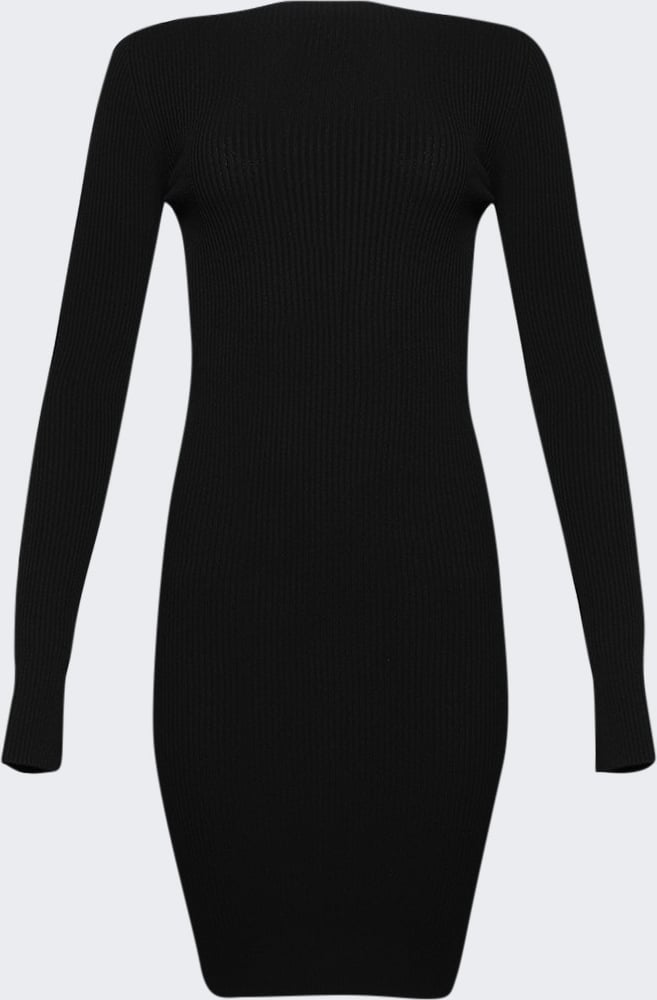 Rick Owens AL MINI DRESS BLACK