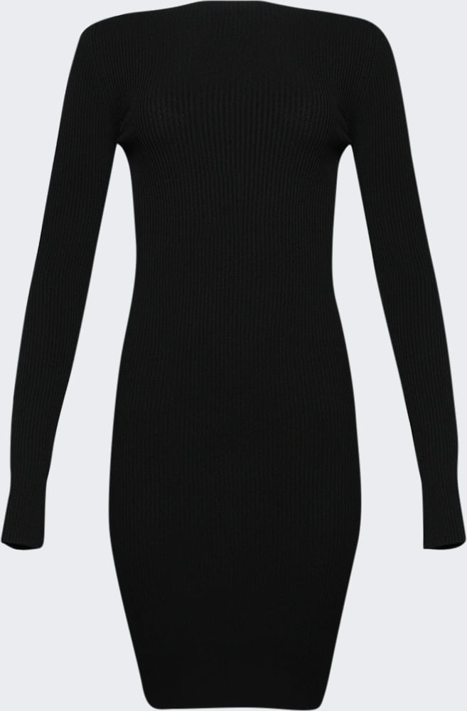 Rick Owens AL MINI DRESS BLACK