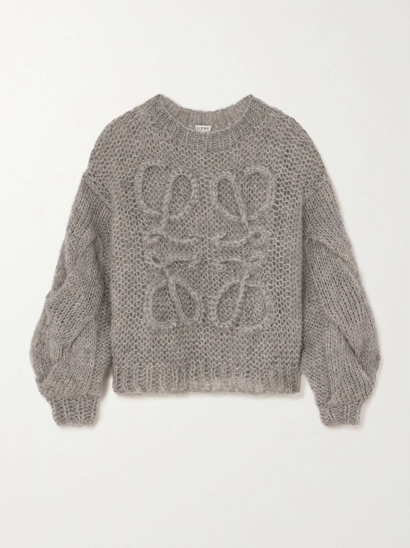 Loewe Anagram oversized mohair-blend sweater